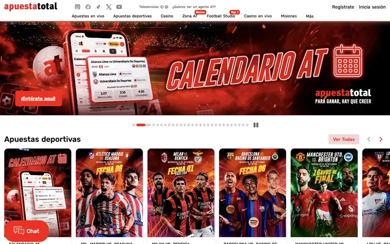 Portada de apuestatotal.com