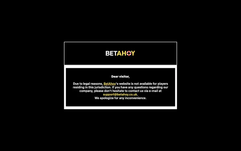 Homepage of betahoy.co.uk
