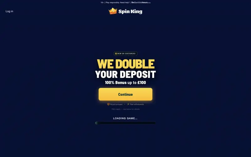 Homepage of kingspin.uk