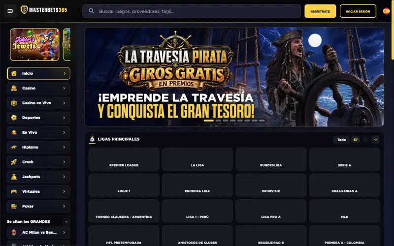 Portada de masterbets365.com