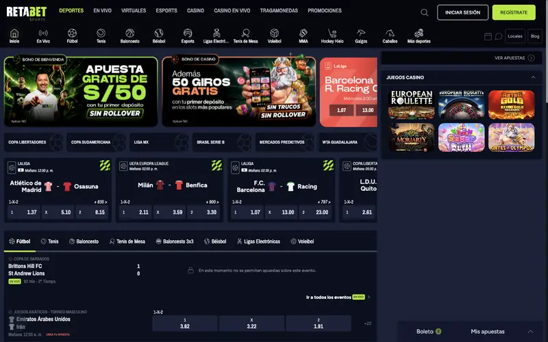Portada de retabet.pe